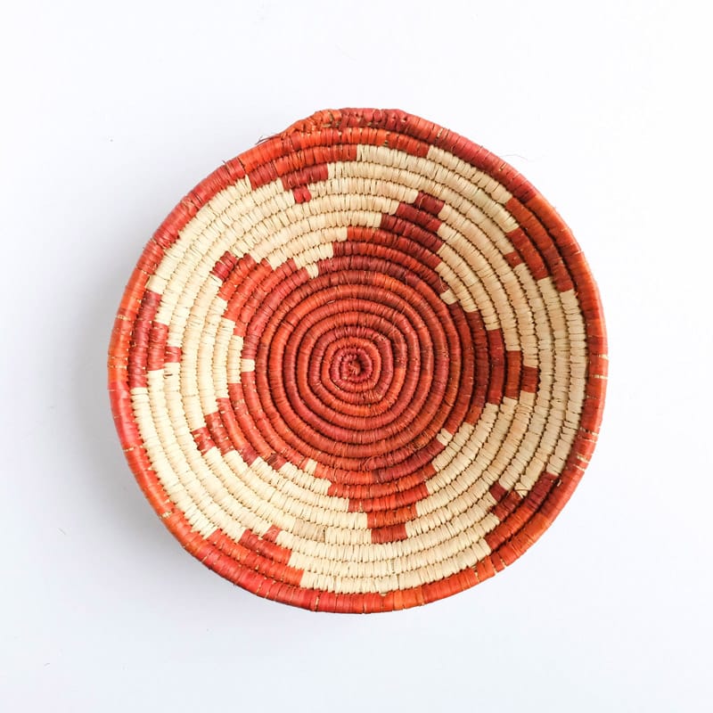 Medium Pakistani Basket with Red Star