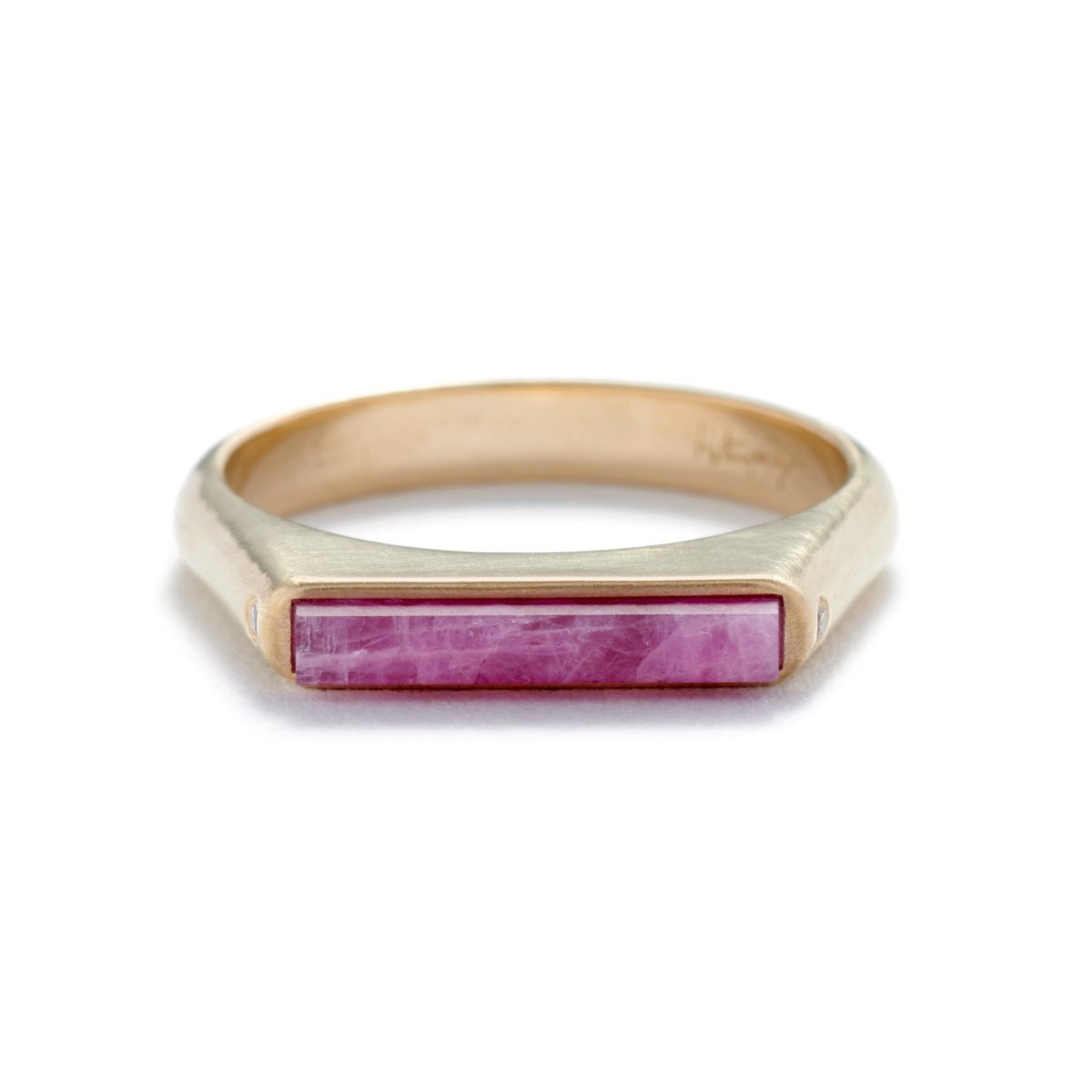 Lucet ring - Ruby