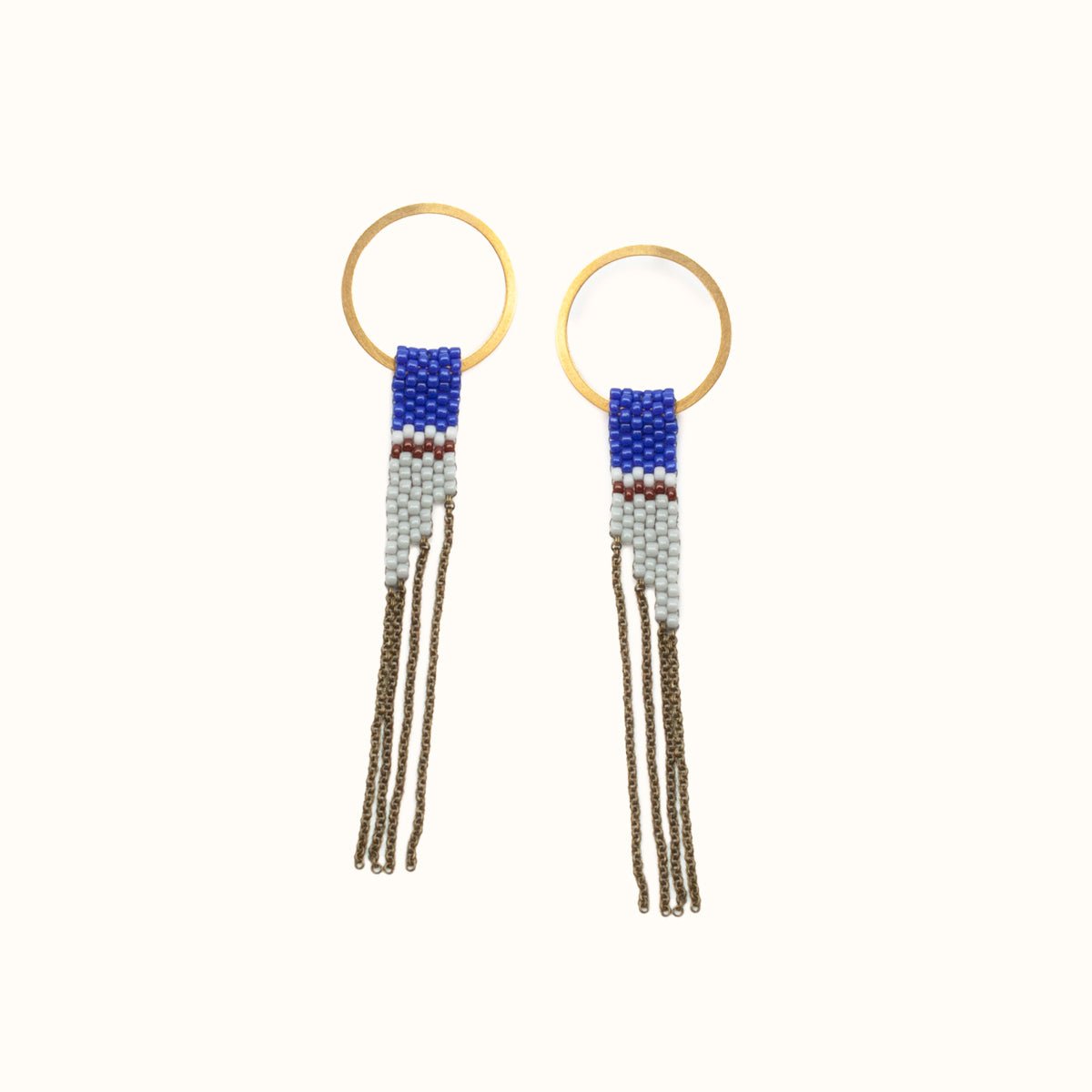 Avant Earrings in Royal Blue