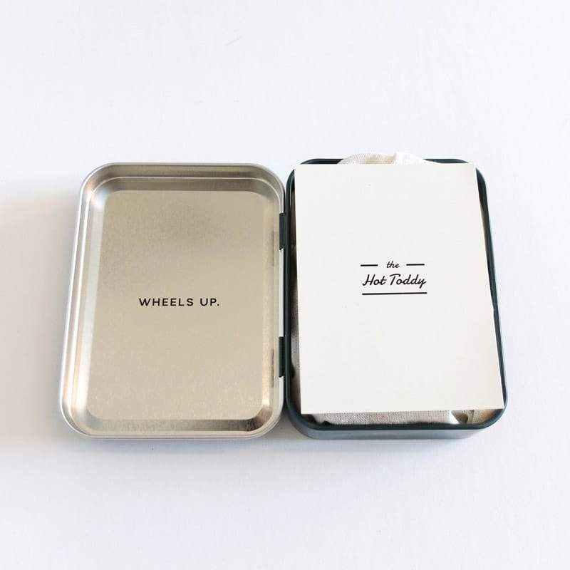 Travel Airplane Carry On Hot Toddy Cocktail Kit