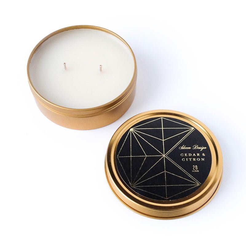 Axiom Travel Candle - Cedar & Citron