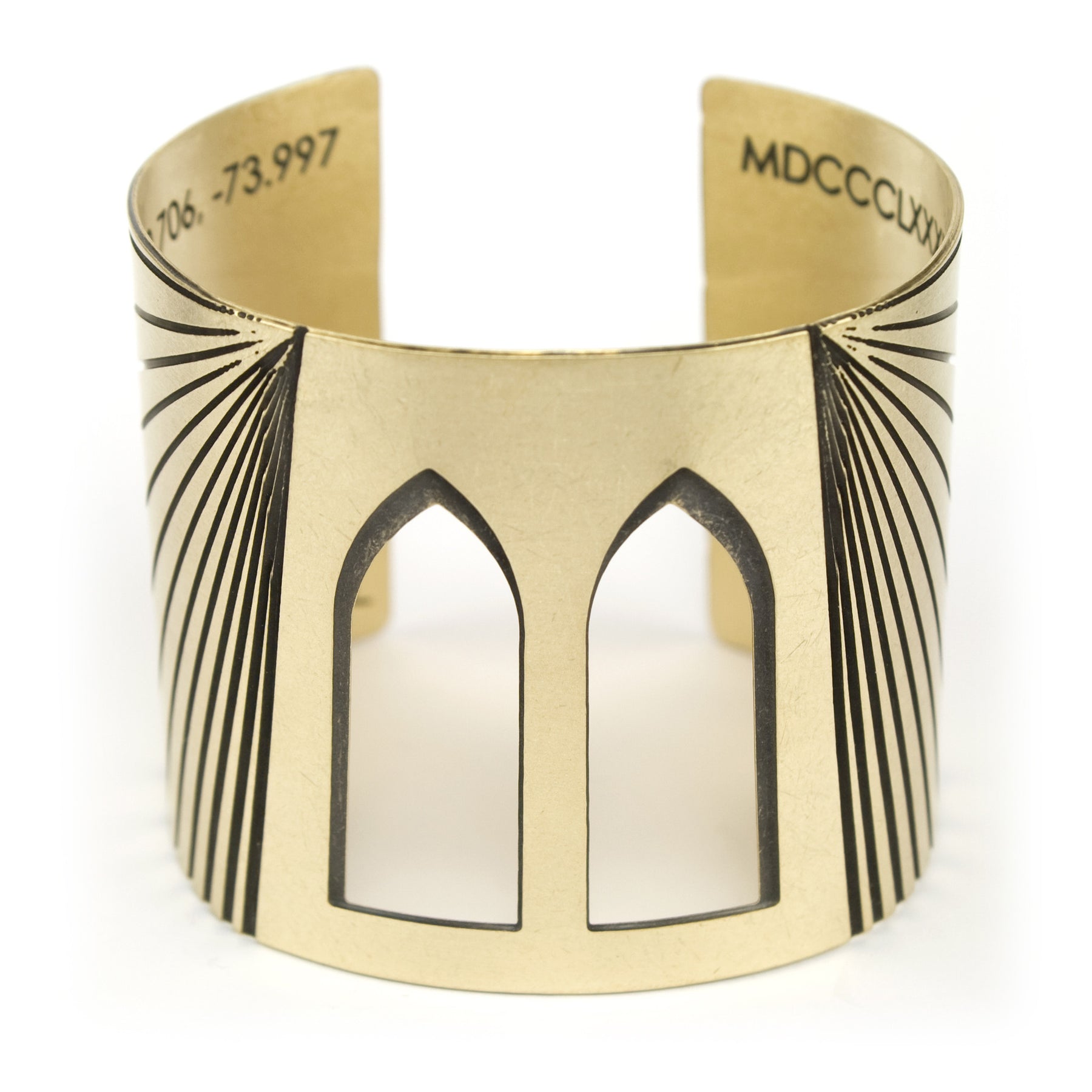 Recast Brooklyn Bridge cuff bracelet