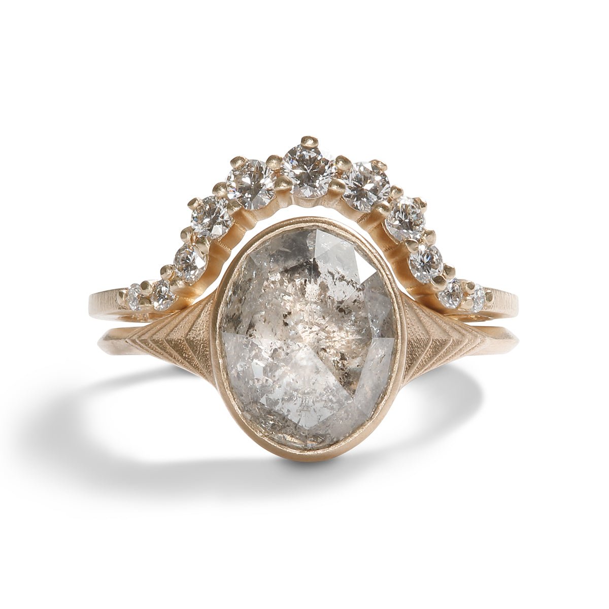 The Ortus ring on top of the Nubis ring.