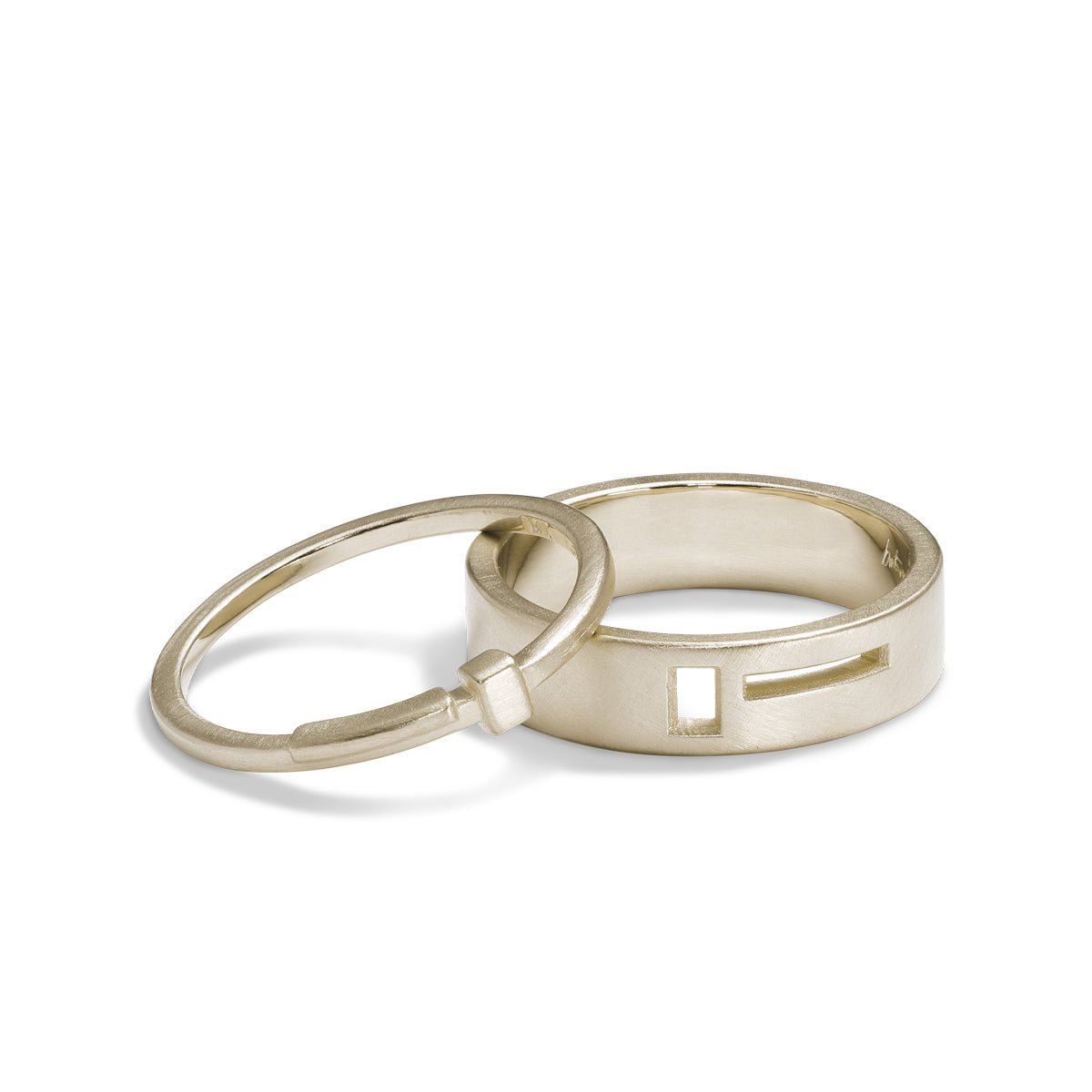 The Linea and Sero rings.