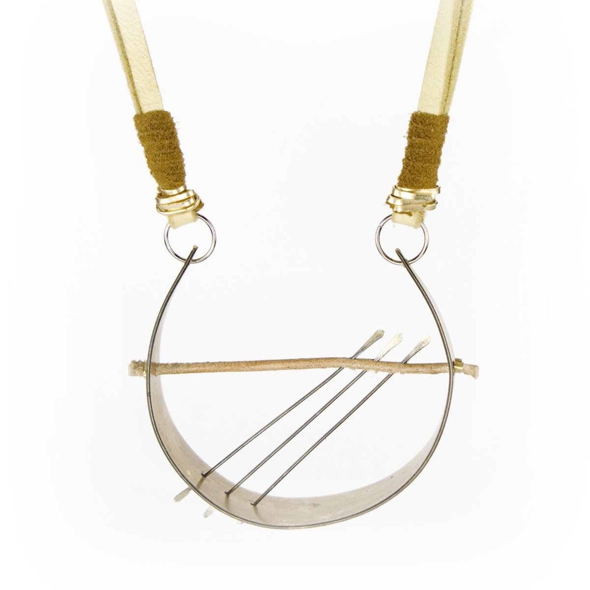 betsy & iya The Arkadiko necklace with soft leather