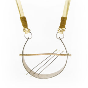 betsy & iya The Arkadiko necklace   with soft leather
