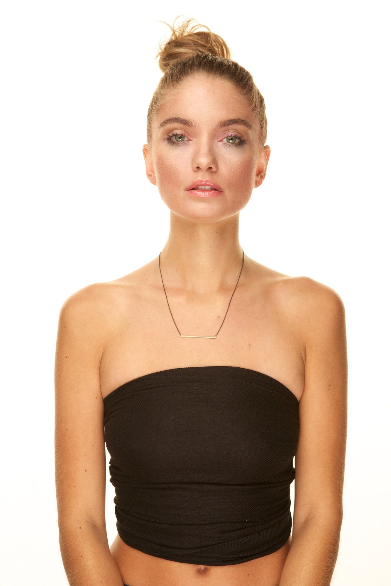 betsy & iya V shaped Southern Lights necklace