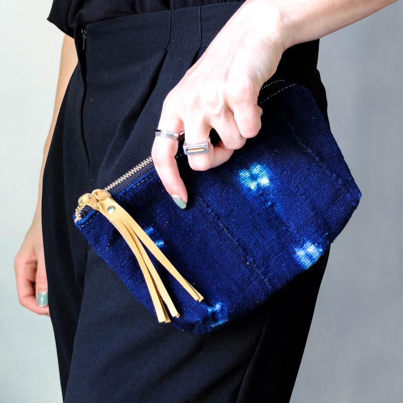 Cosmetic Bag Indigo Made