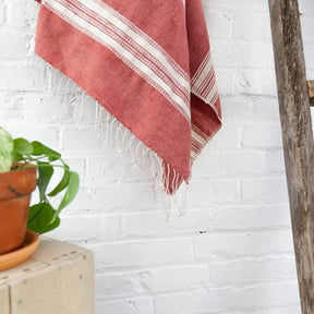 Creative Women Textiles Aden Cotton Bath Towel - Adobe