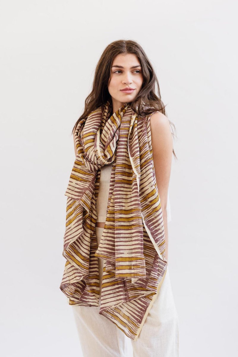 Maelu Oversized Scarf in Paloma