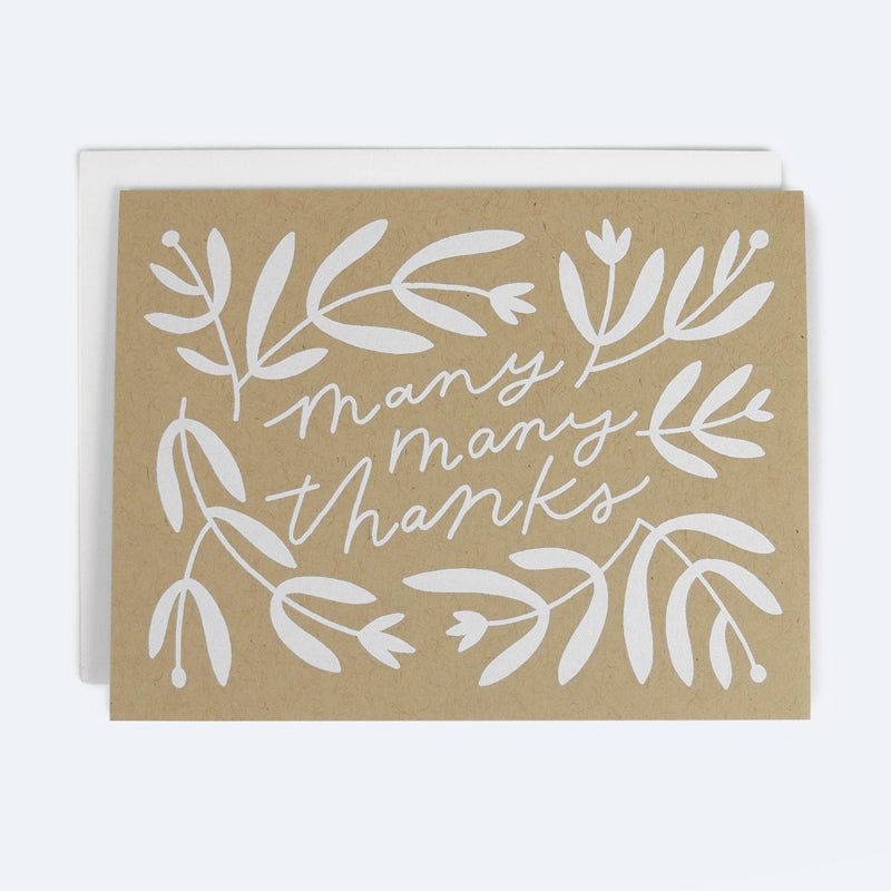 Many Many Thanks Card