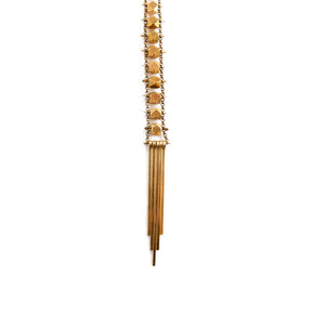 Demimonde Jewelry Brass Ladder Necklace