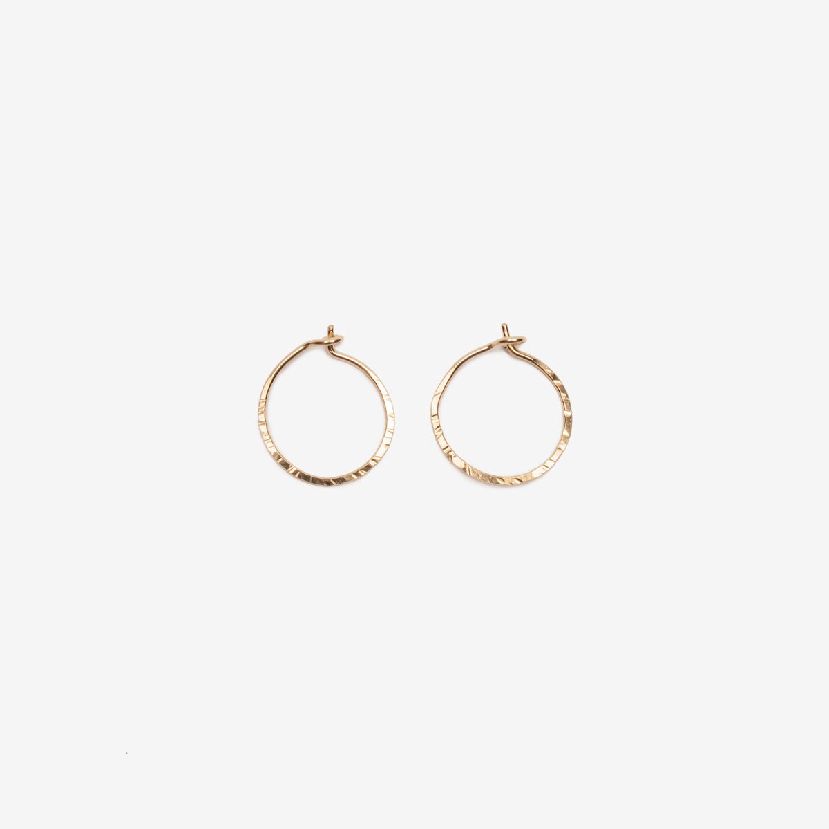 Cleopatra Gold-Filled Hoops from Devi Arts Collective.