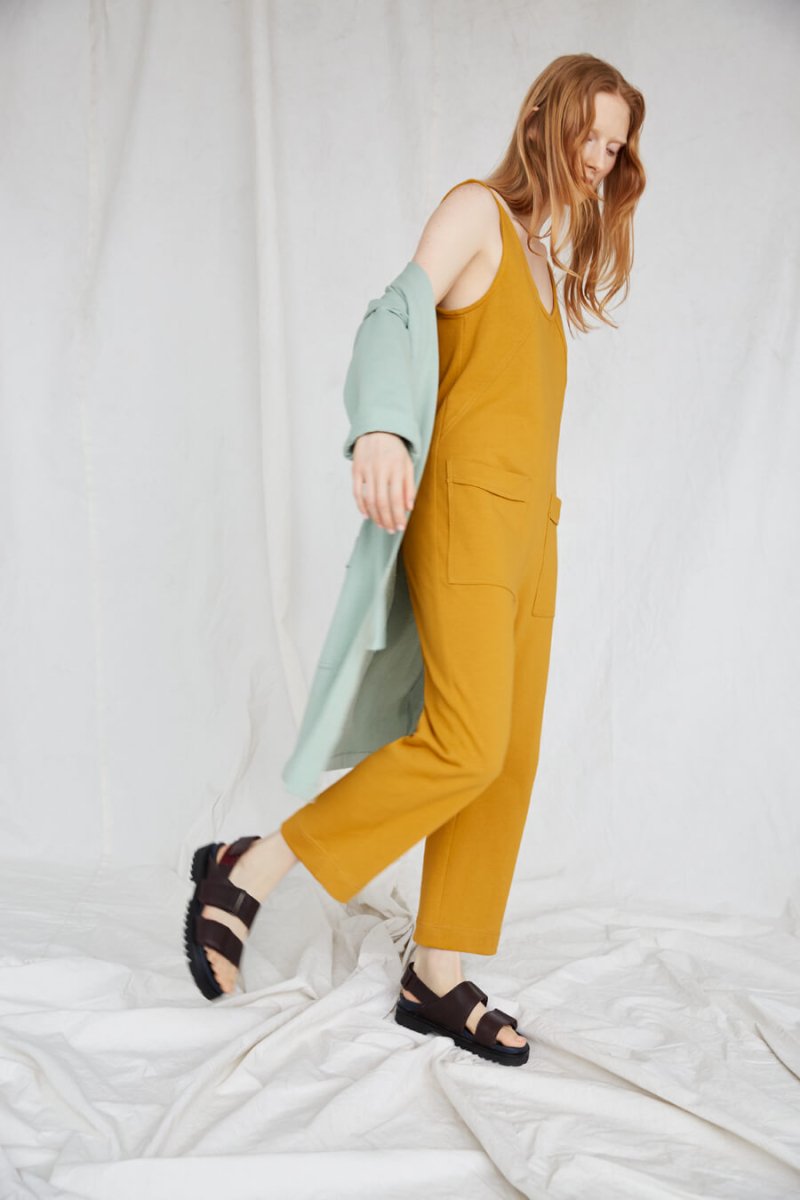 Owen Jumpsuit in Marigold