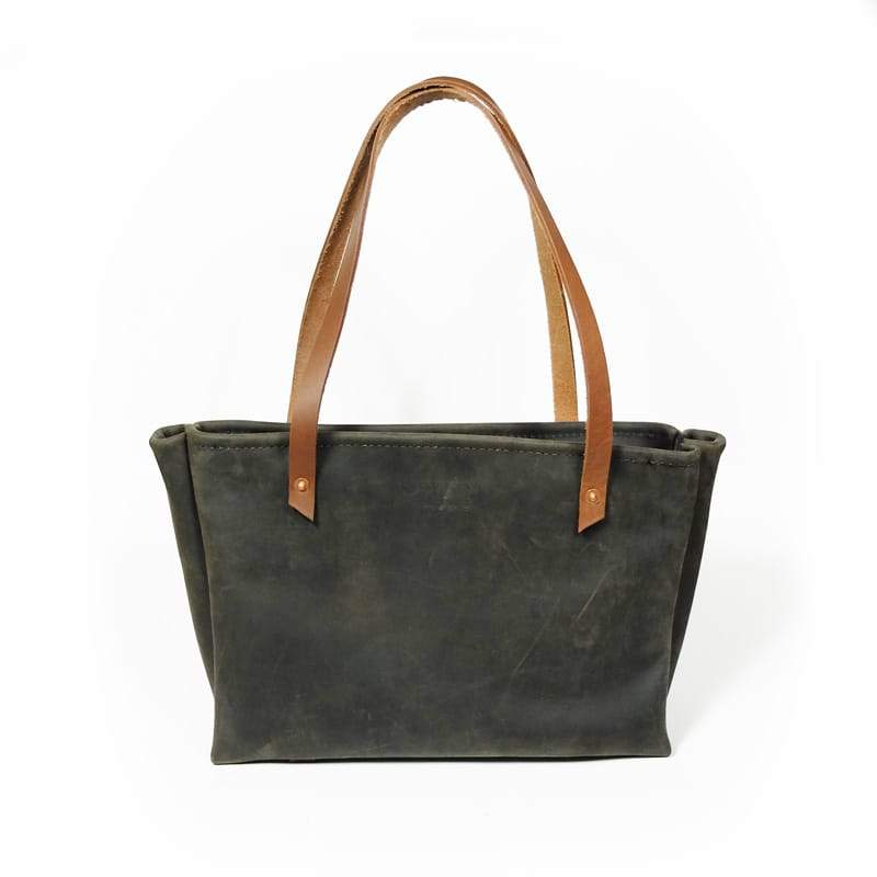 Goertzen Adventure Equipment Made in USA Leather Tote Bag