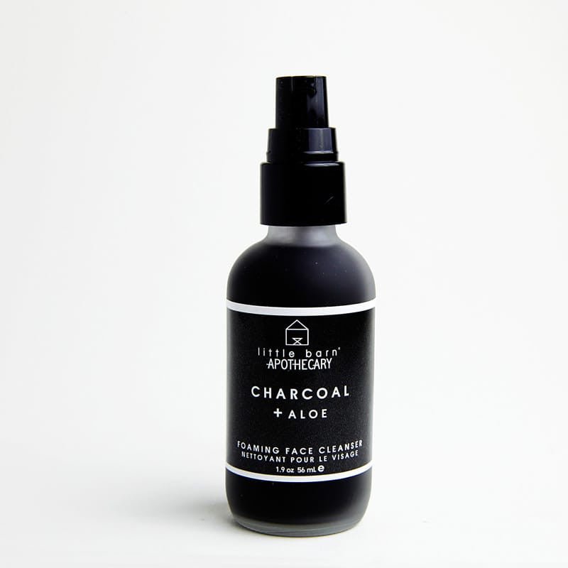 Little Barn Charcoal & Aloe Foaming Face Cleanser