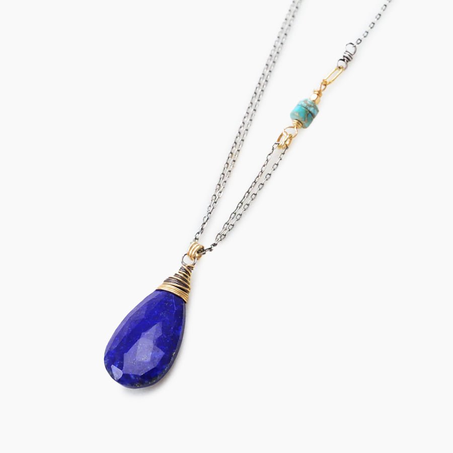 Lucy Lapis Necklace