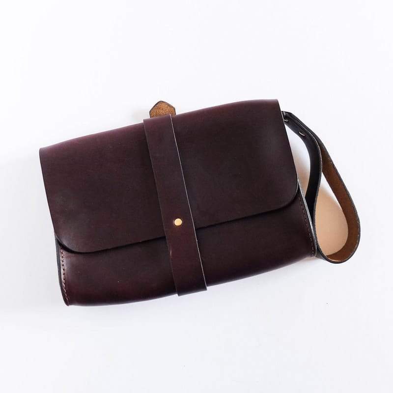 Martine Faro Clutch Marsala