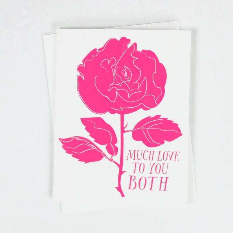 Much Love to You Both Card