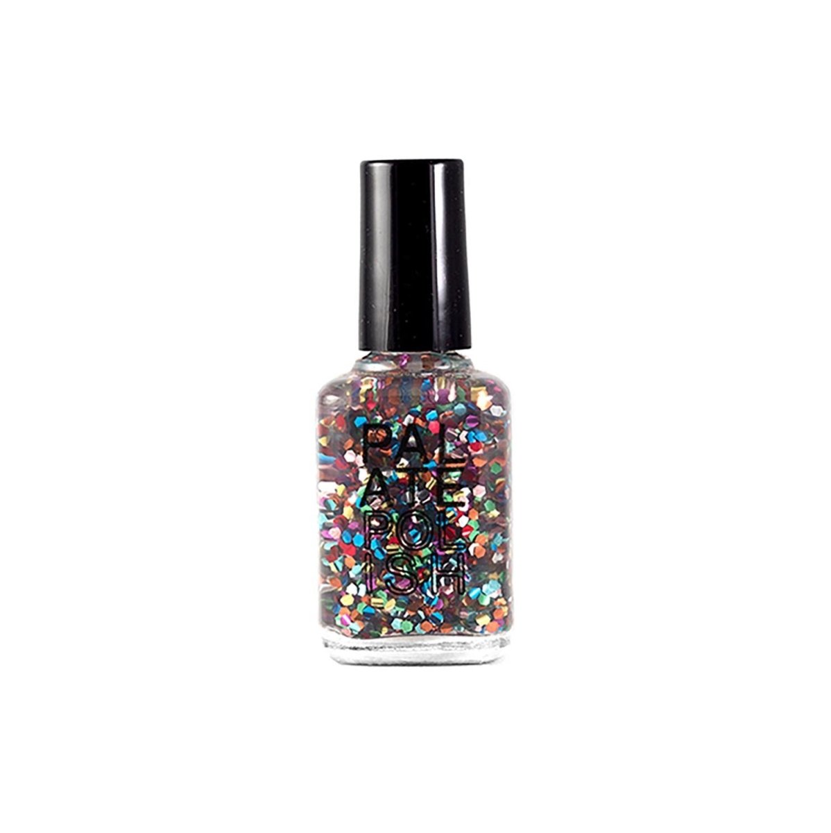 Palate Polish Vegan 10-Free (almost non-toxic) Nail Polish Gumball Rainbow Glitter.