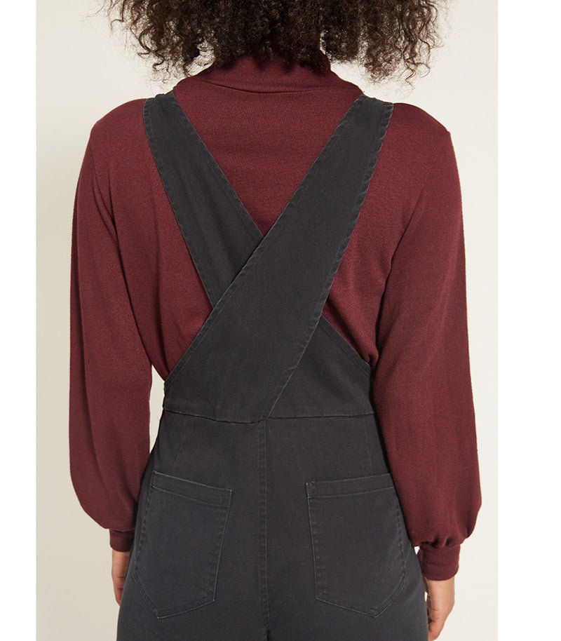 Rhoda Coveralls in black by Loup