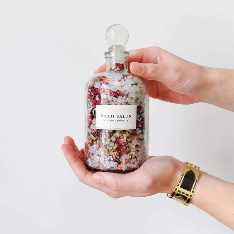 Mullein & Sparrow Rose Bath Salts