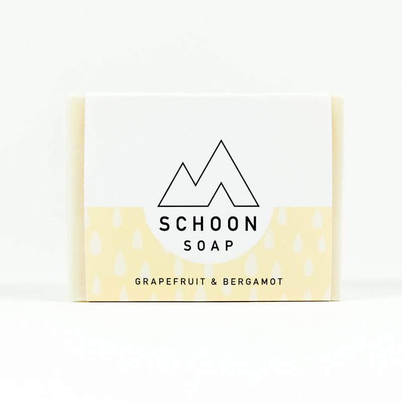 Schoon Sensitive Skin Vegan Soap Grapefruit and Bergamot