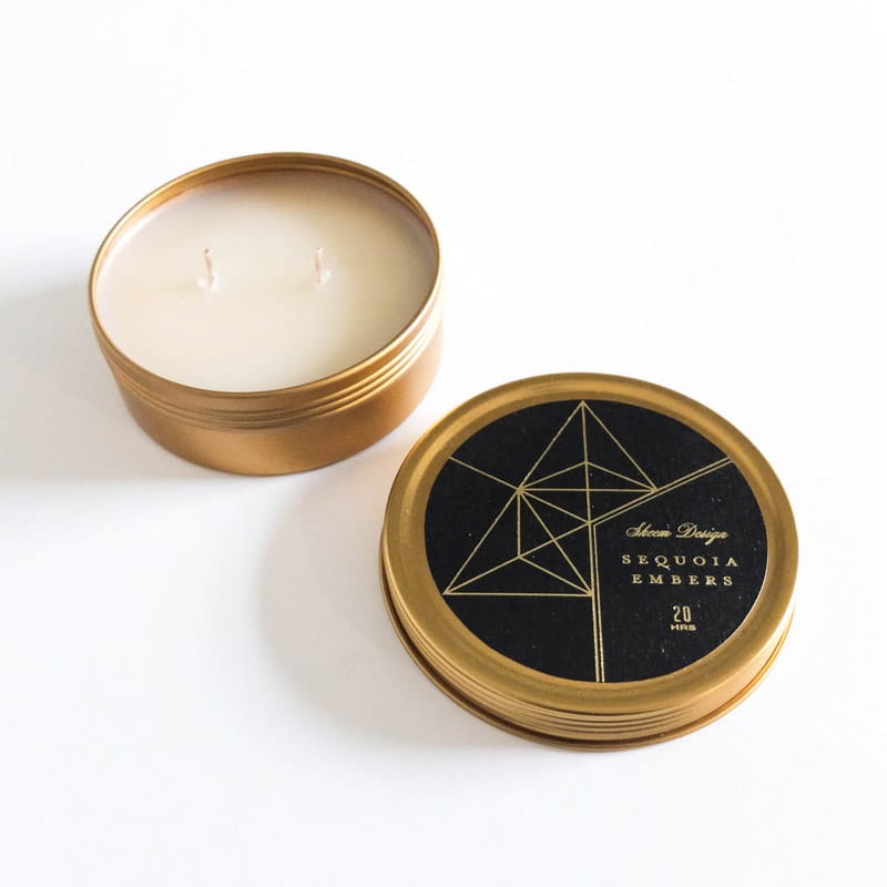 Skeem Axiom Travel Candle Sequoia Embers