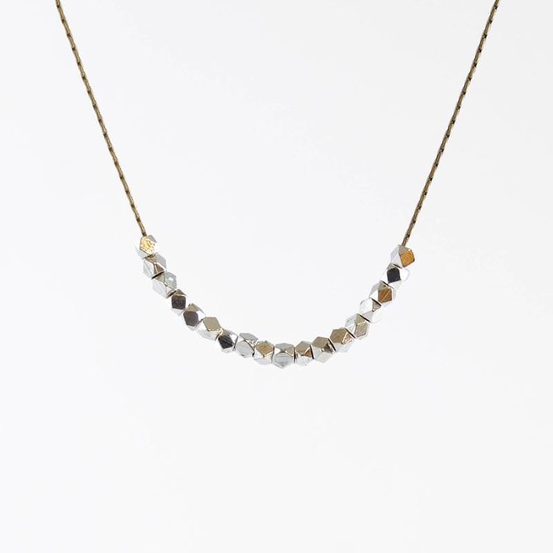 Faceted Bead Necklace