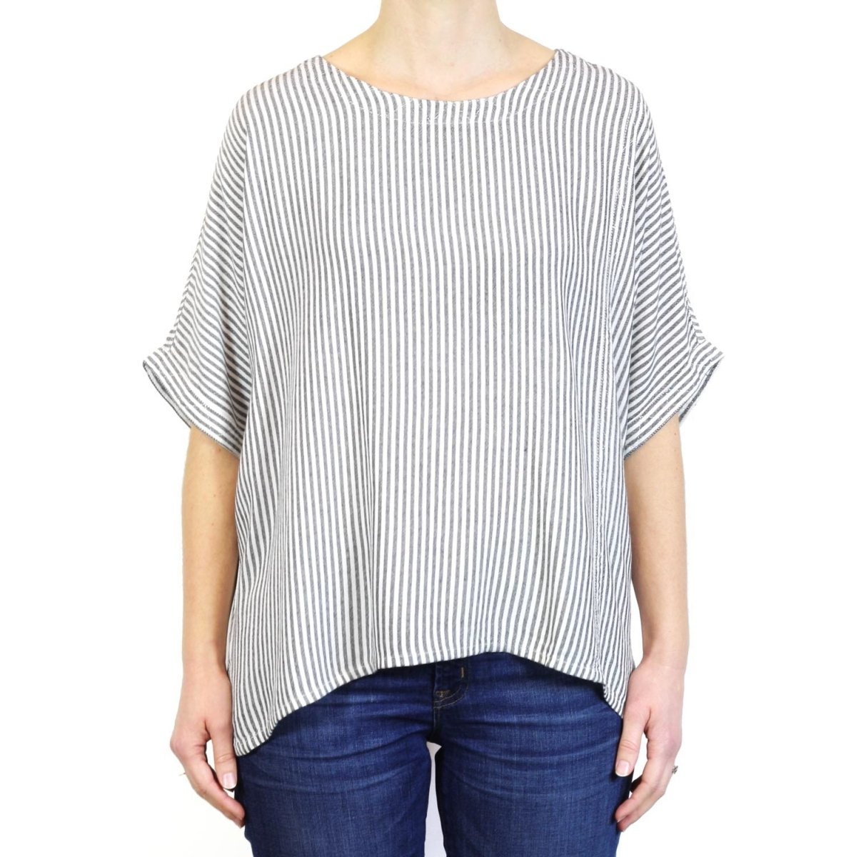 Tienda Ho Taznakte Top in Natural Stripe