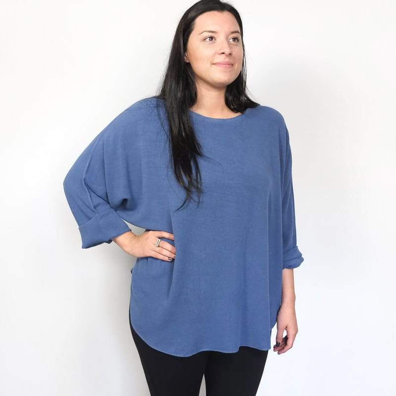 Tienda Ho Clothing Smara Top in Denim