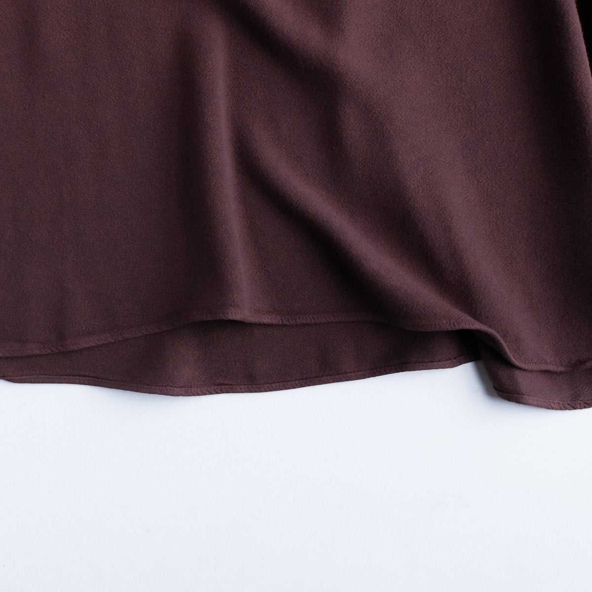 Tienda Ho Clothing Oasis Top color swatch in Syrah