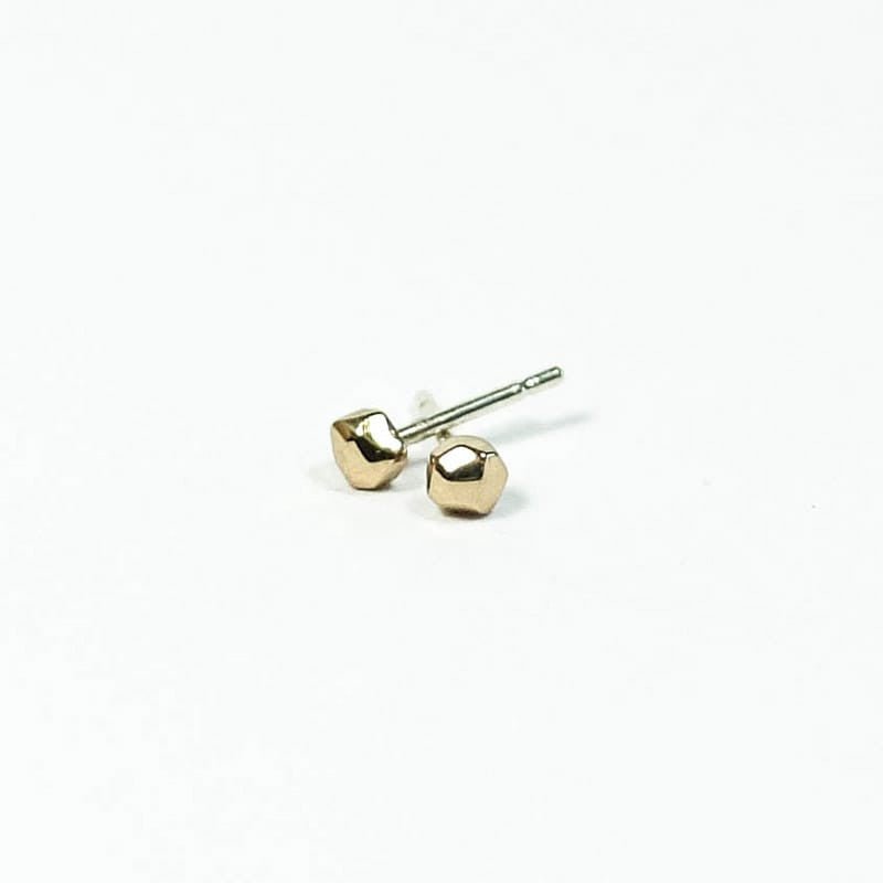 Upper Metal Class Sunset Rocks Small Earrings Bronze