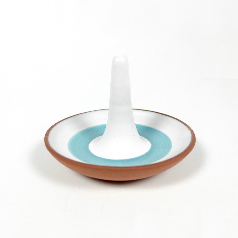 Ring Dish with Blue Stripe
