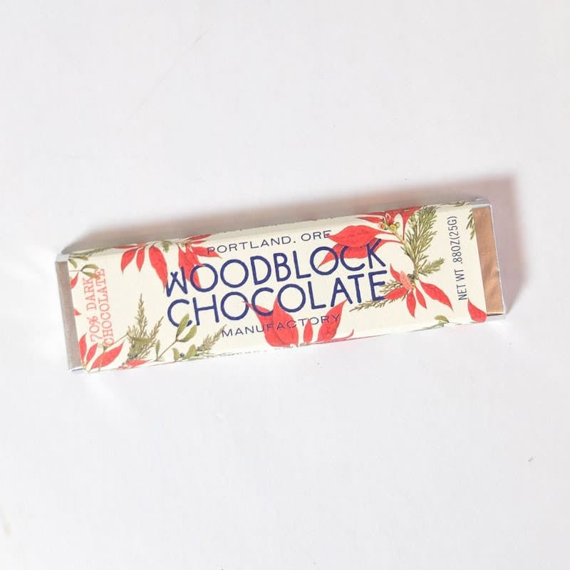 Woodblock Portland Chocolatier Double Origin Chocolate