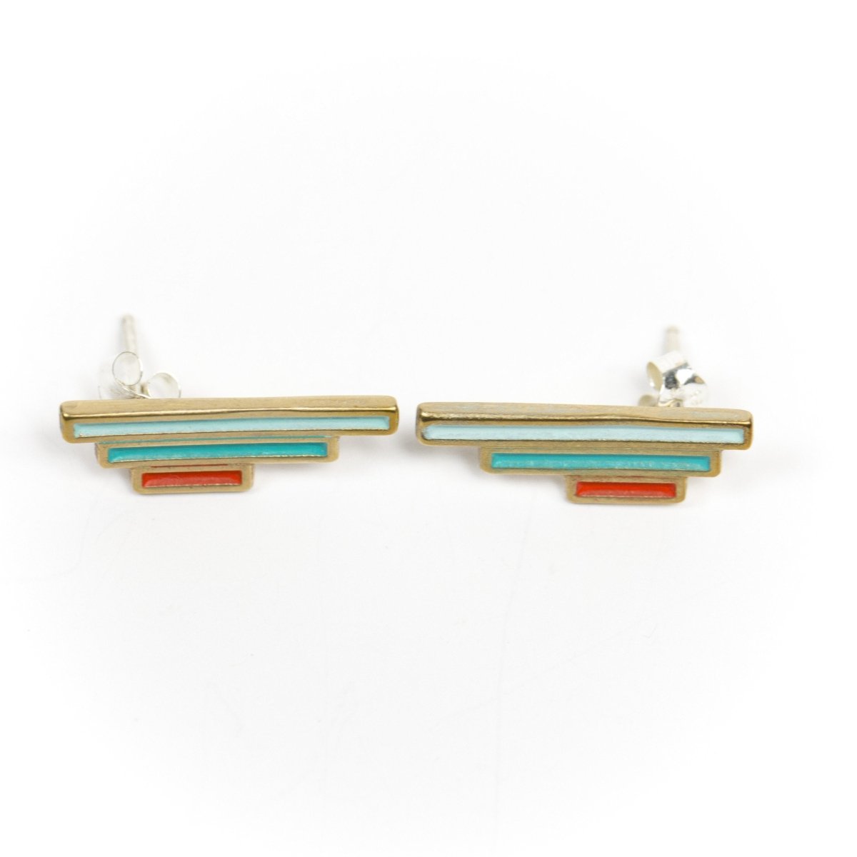 Recast Piedmont Stud Earrings