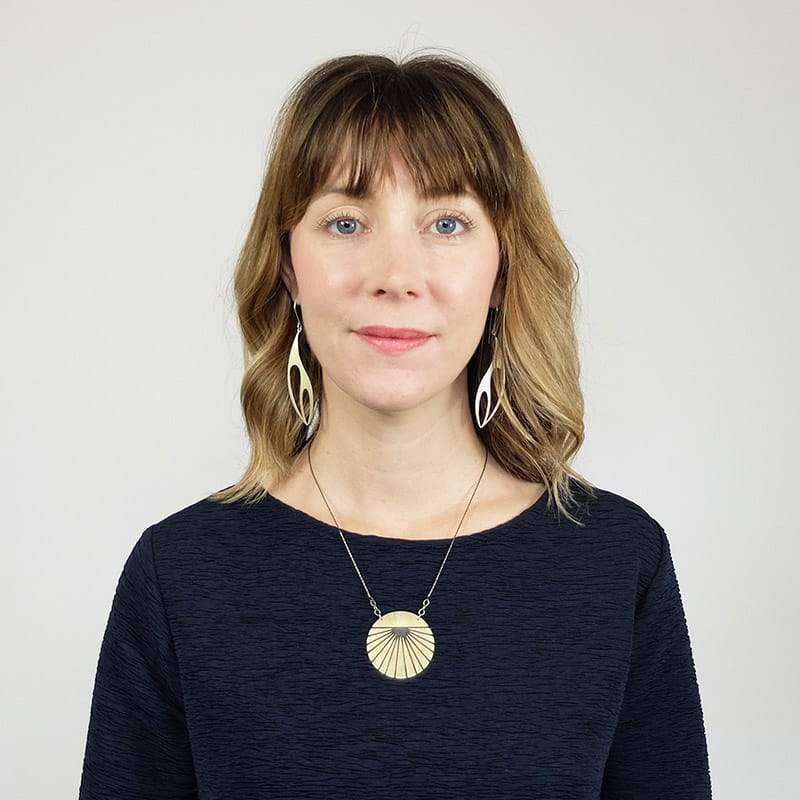 betsy & iya sunburst Horizon necklace