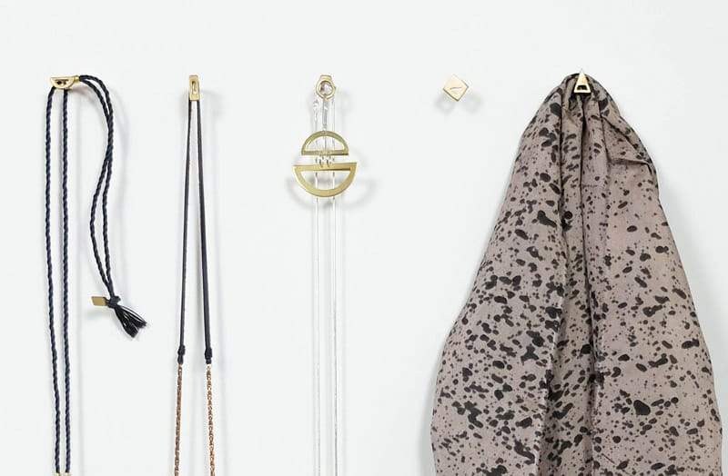 betsy & iya bronze geometric decorative wall nails