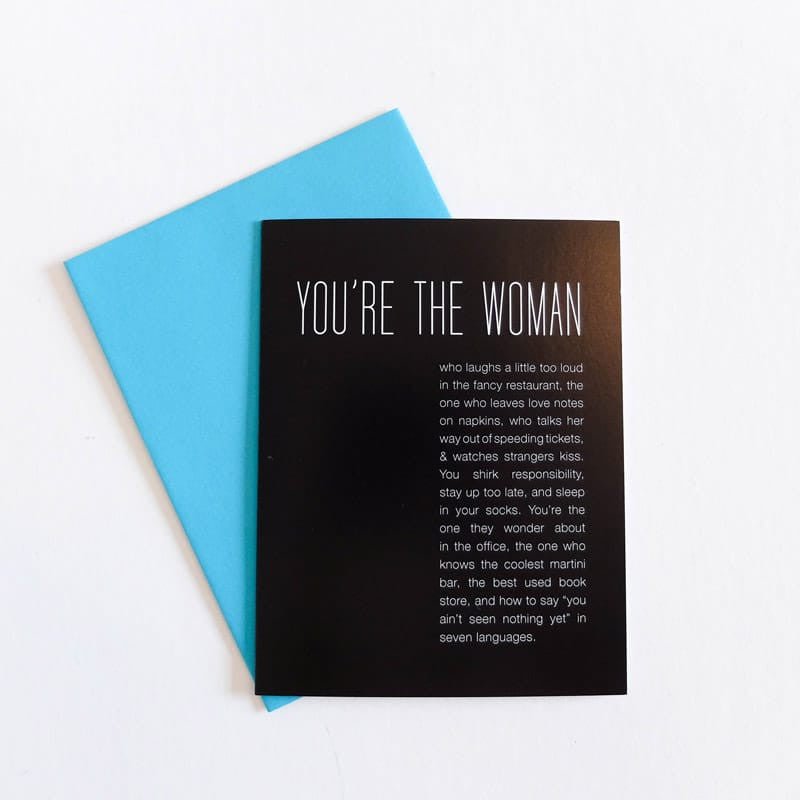 betsy and iya you're the woman card