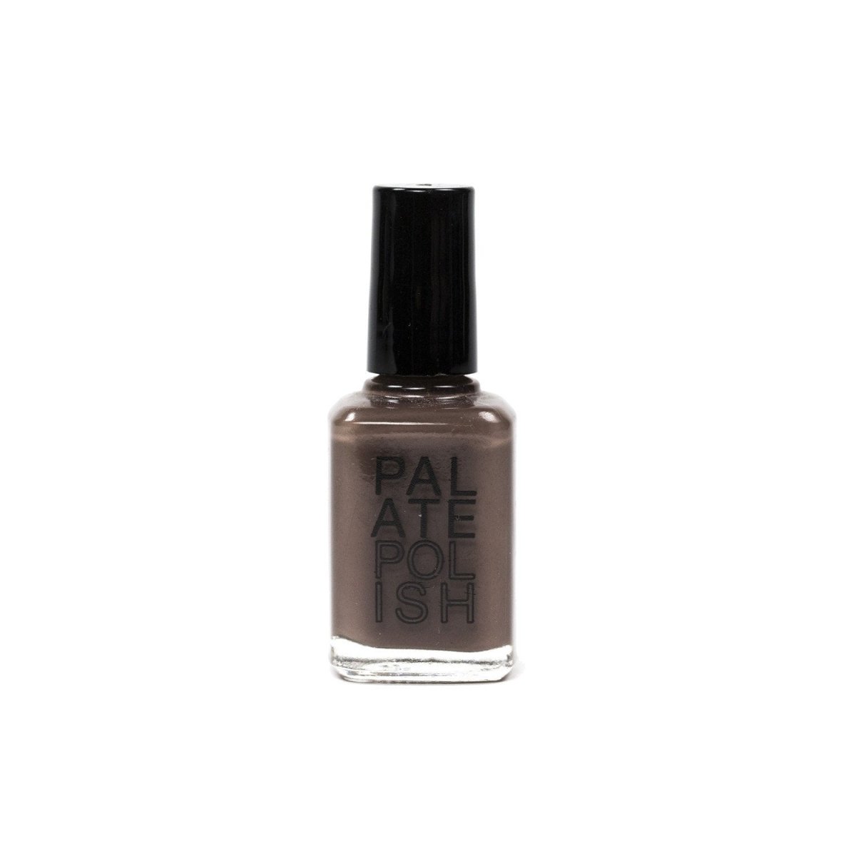 Palate Polish Vegan 10-Free (almost non-toxic) Nail Polish Black Coffee Brown.