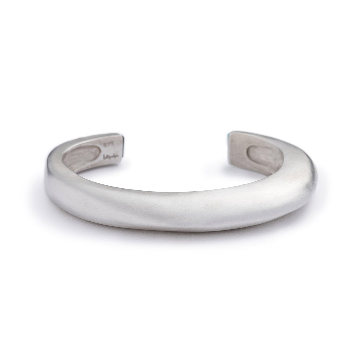 Sterling Silver Cima cuff rear view