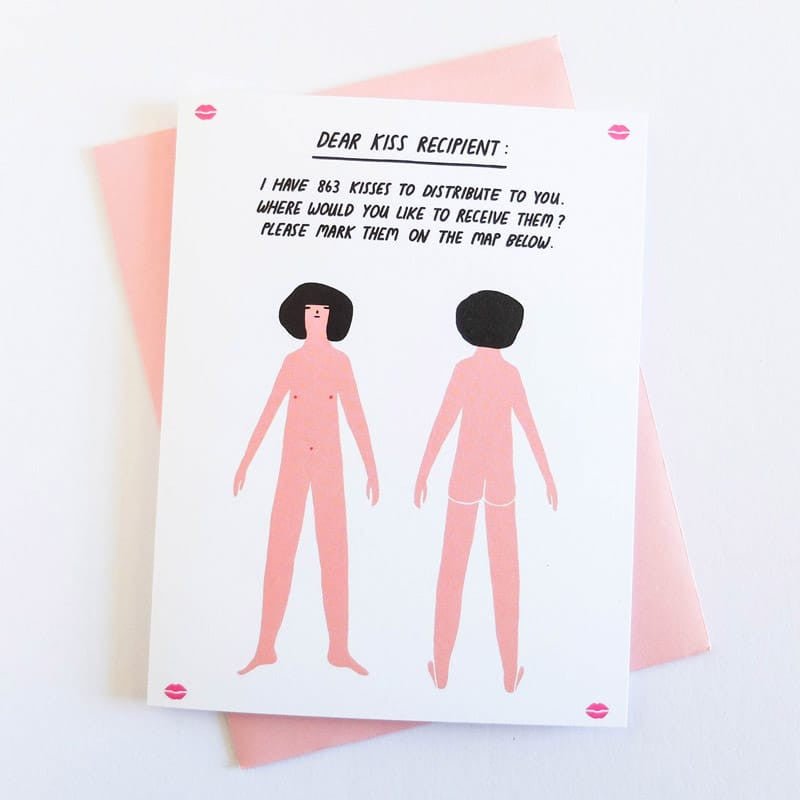 Kiss Recipient Card