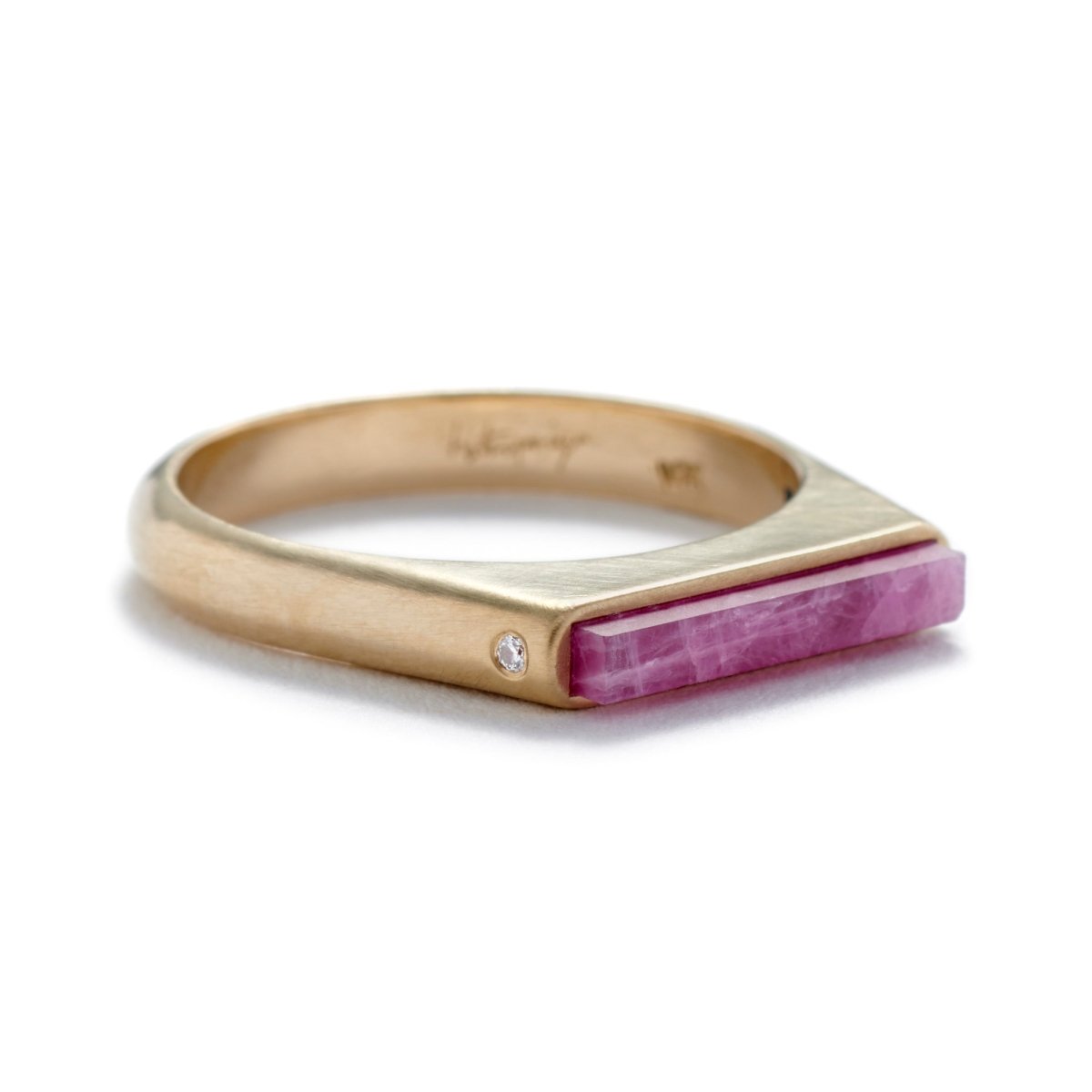 Lucet ring - Ruby
