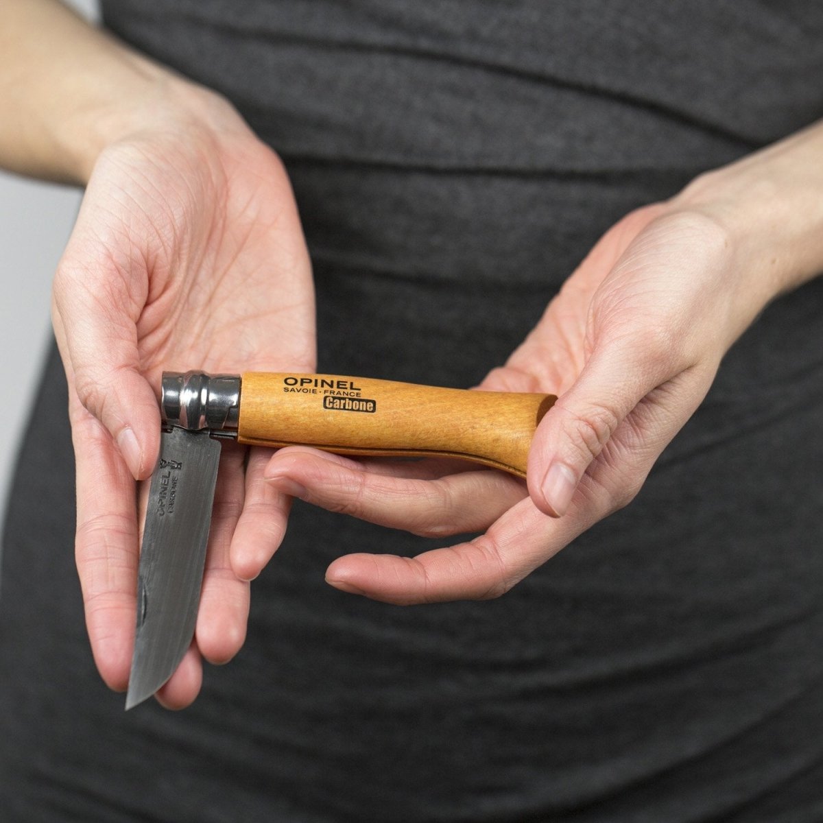 Opinel No. 8 Carbon Knife