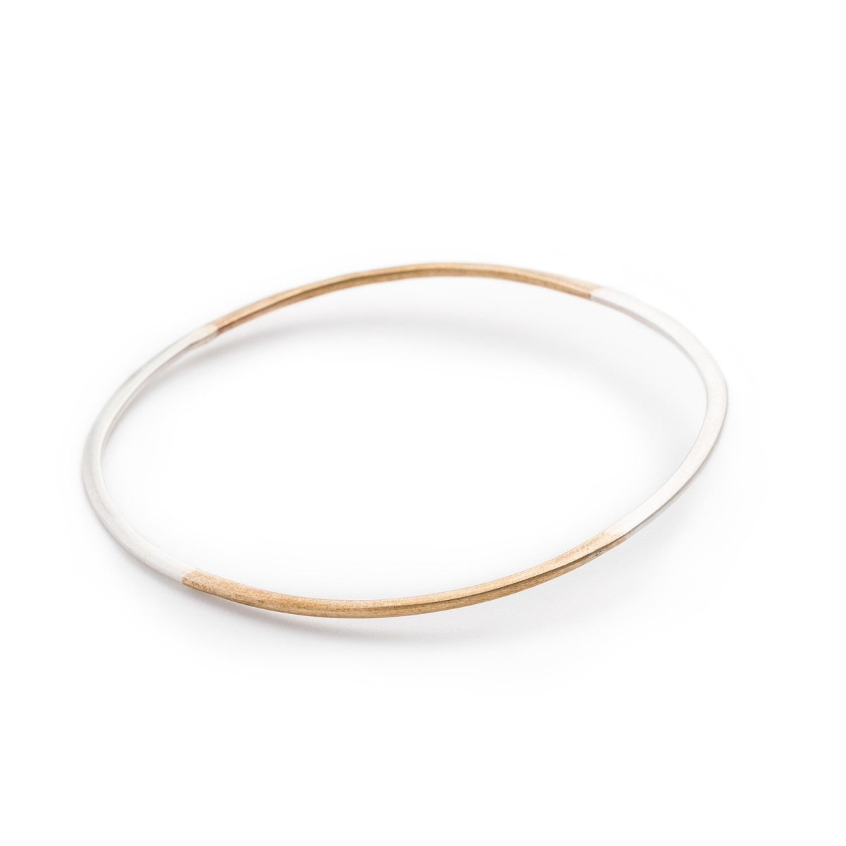 Lita Bangle mixed metal bracelet