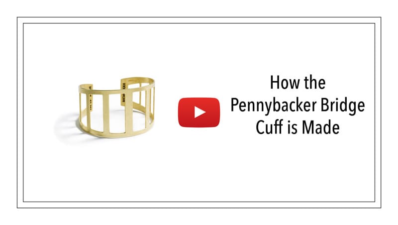 Maker Monday Video - Pennybacker Bridge Cuff!