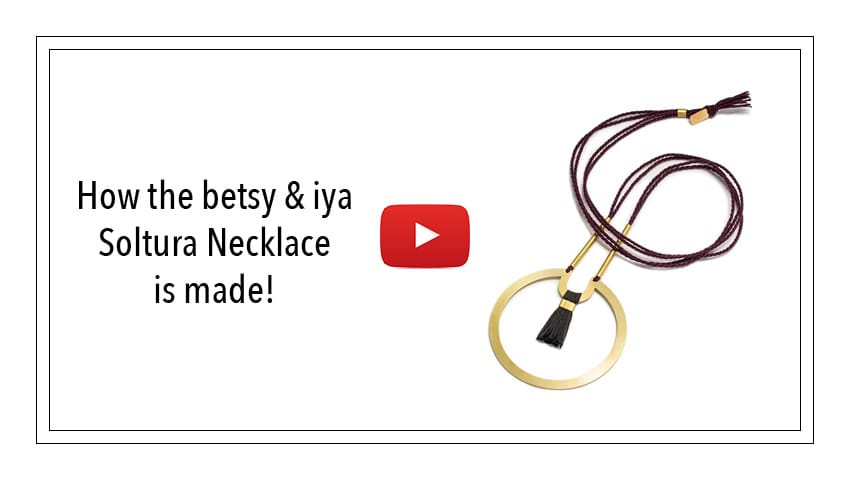 Maker Monday Video - Soltura Necklace