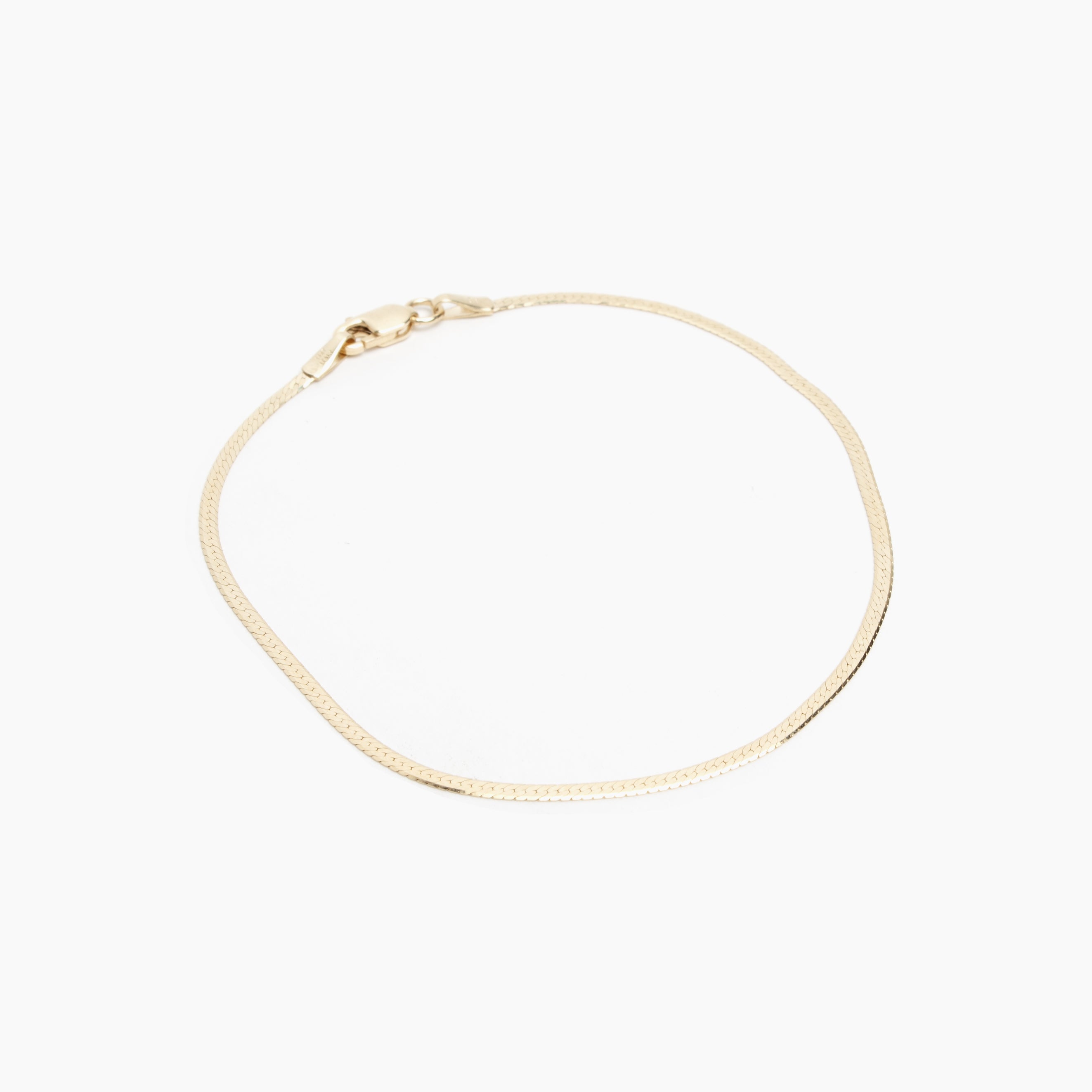 Herringbone Chain Bracelet