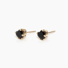 Black Onyx Stud Earrings