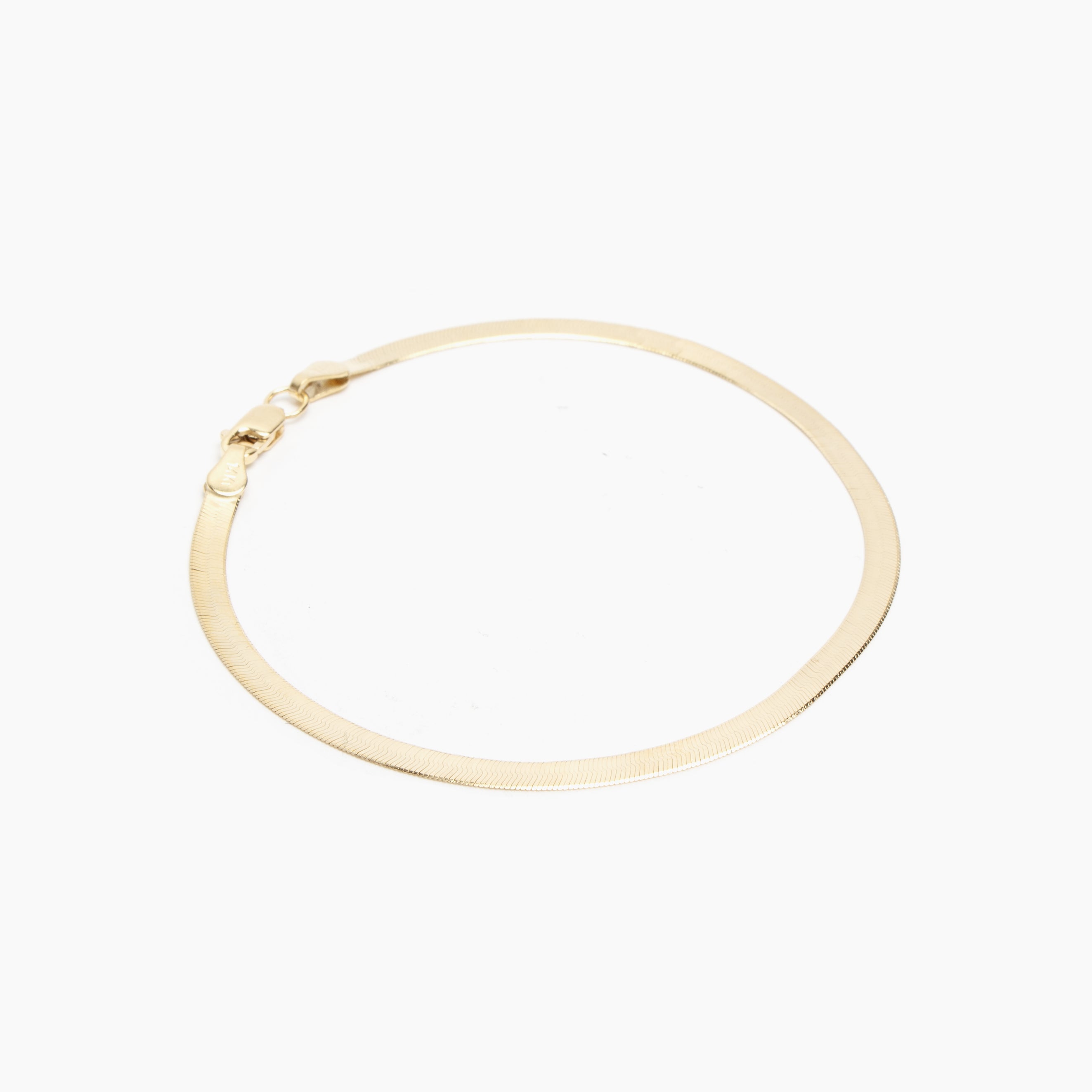 Herringbone Chain Bracelet